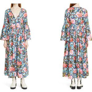 NEW WITH TAGS: Batsheva + Laura Ashley Bryer Dress in Emilia Print